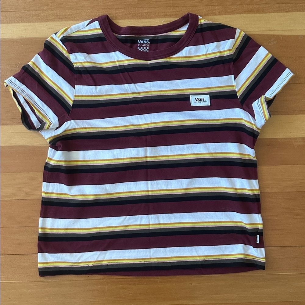 Vans Multicolor Striped Tee